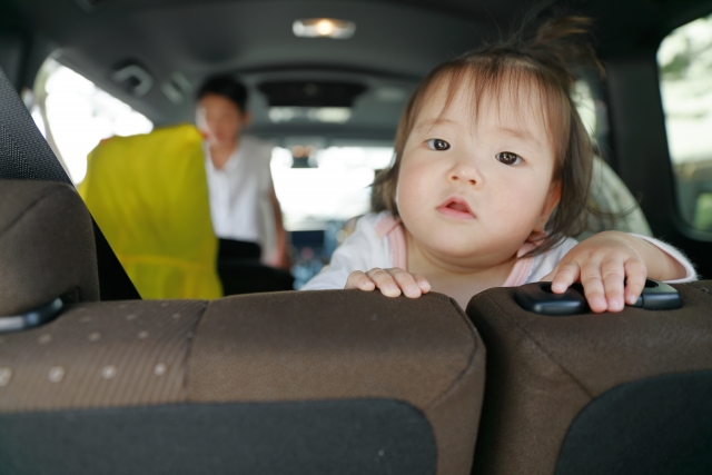 車の中