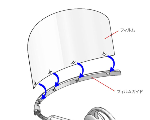 ヘッドセットマスク